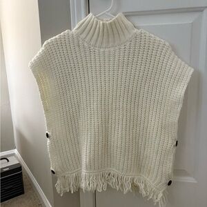White Merci sweater